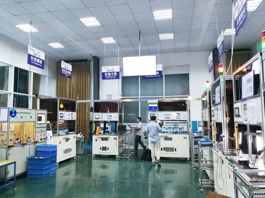 汽車(chē)轉(zhuǎn)向泵生產(chǎn)裝配線